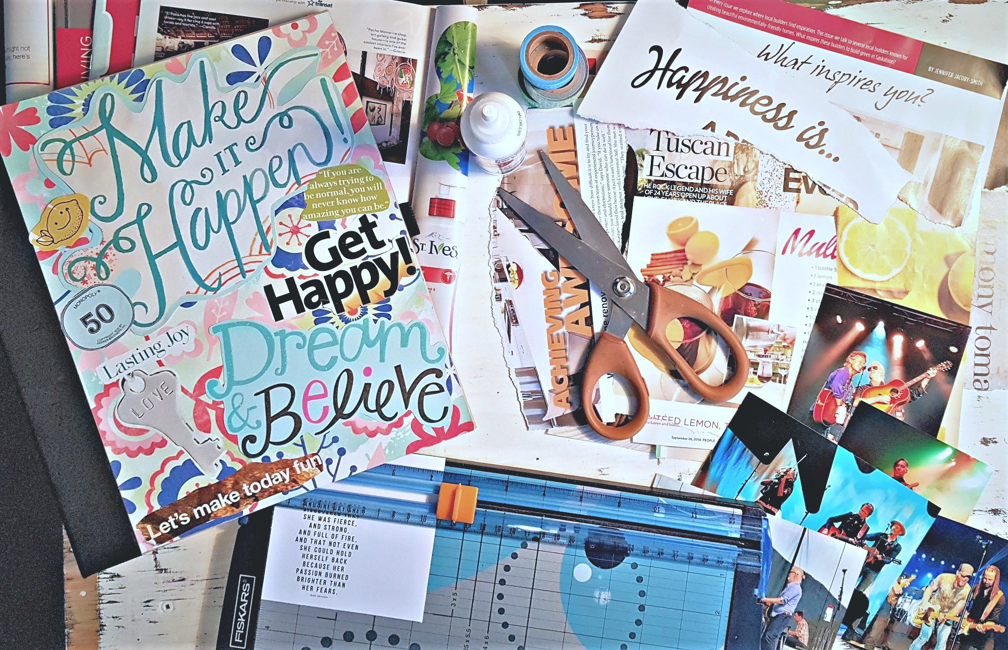 How to make a vision board: Here's one way to help manifest your goals